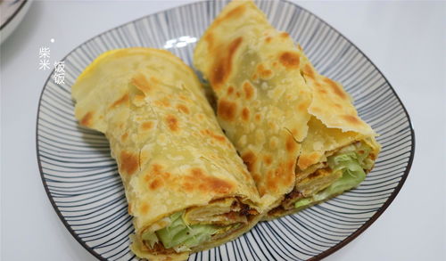 正月初四吃烙饼,两种面粉搭配,外酥里软米香四溢,太好吃了