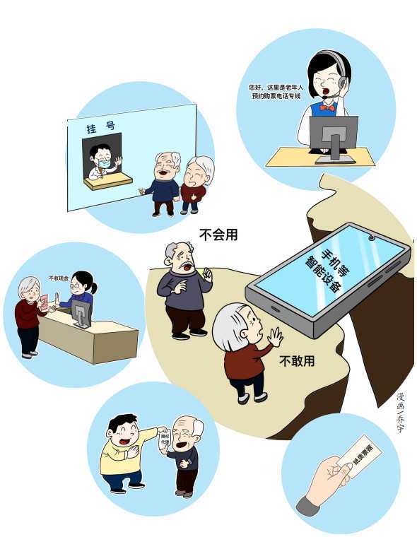 婆婆不会手机预约 医院看病挂号排队半小时 电话预约为何被取消
