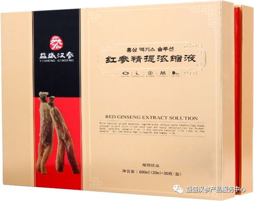 益盛药业人参产业链系列产品