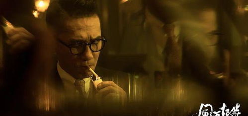郭富城56岁了 搭档梁朝伟拍警匪片,西装配领带眼神杀绝了