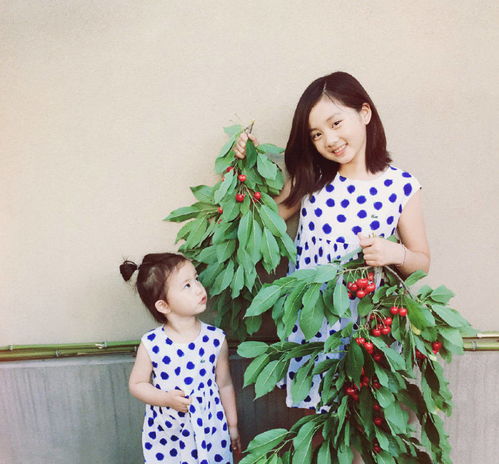 黄磊带女儿走机场,多多格子衫配蝎子辫很时髦,多妹穿蓝裙好呆萌