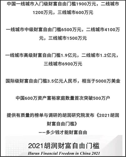 实现财富自由需要多少钱 我认为这本身就是一伪概念