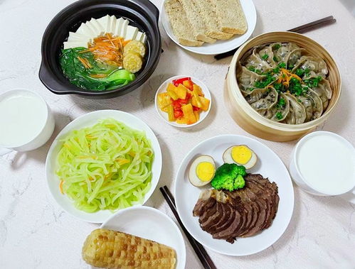 山东母女二人的晚餐,在朋友圈火了,网友 这也太馋人了,求蹭饭