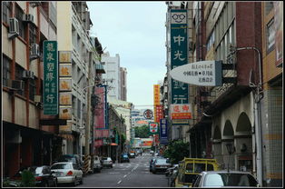 台湾第三大城市 台中市街景一瞥