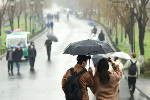 创历史记录 杭州新年第一场雨要来了,今天上下班要注意