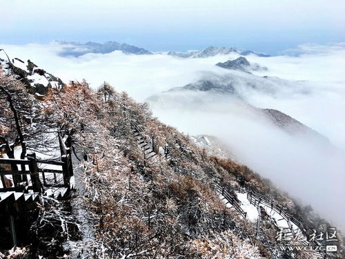 陕西行 踏雪陕西秦岭太白峰 天圆地方 