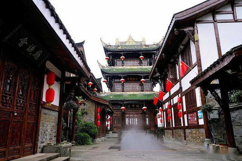 四川阆中南津关古镇