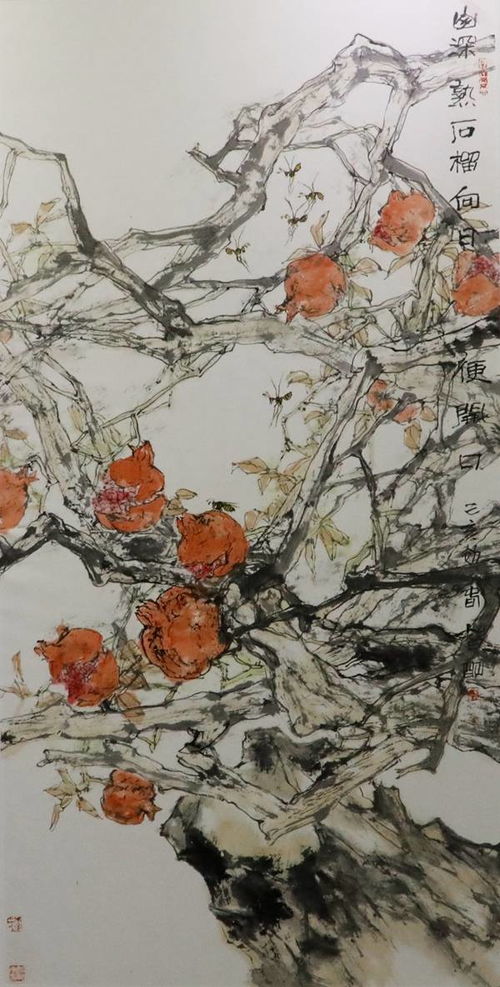 丹青无声一一李智明中国画作品展 在汉中市群众艺术馆开幕