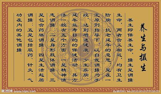 养生与摄生图片 
