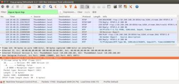 Wireshark 抓包分析 RTSP RTP RTCP 基本工作过程