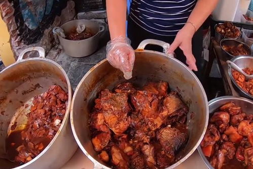 大婶街头摆10口铁锅卖 良心烧肉 ,一斤9块,网友 不能接受