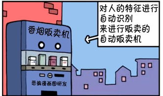 恶搞漫画 聪明的自动贩卖机 