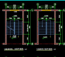 楼梯大样图免费下载 建筑详图 图库 