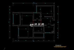 现代简约风家装CAD图纸
