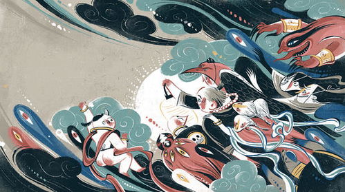 百鬼夜行是流传在日本的平安时代,传说在盂兰盆节的夜晚,点上一(百鬼夜行是流传在日本民间传说中)