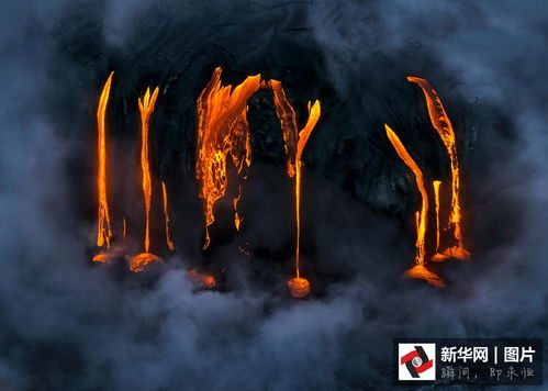 摄影师拍基拉韦厄火山岩浆流入海震撼画面 