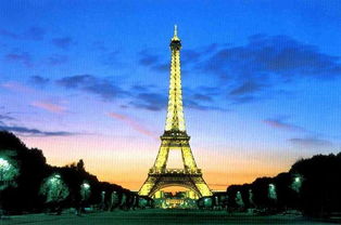 巴黎埃菲尔铁塔 