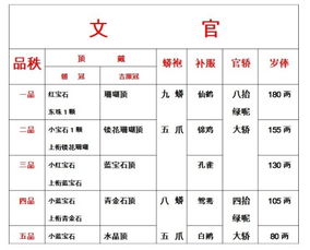 清朝官员等级是怎么划分的,名等级有什么样的待遇