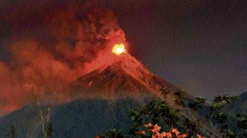 危地马拉最危险火山排名出炉 第一是它
