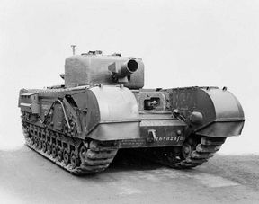 解密诺曼底战役武器:谢尔曼DD坦克 邱吉尔-AVRE 鳄鱼喷火坦克(诺曼底战役结束的标志)