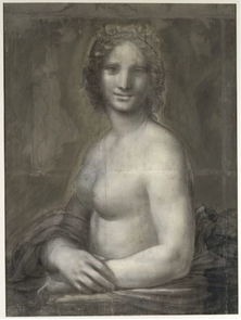 蒙娜丽莎 或有裸体姐妹作 法国出现神似同期作品