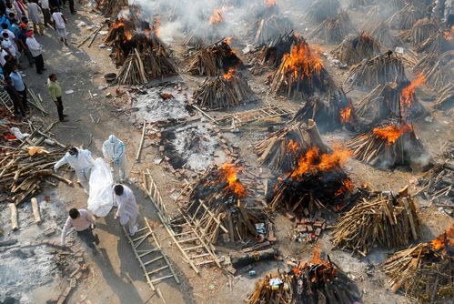 美媒 印度疫情死亡人数超600万 比官方数据高12倍 