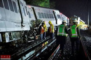 出行警示 美国纽约载600人火车脱轨