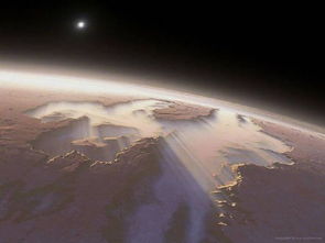 在火星上看日出日落照片（图）(在火星上看日出日落作文)