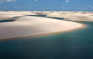 世上最奇沙漠 巴西千湖沙漠 水比沙多 还有鱼虾 美得像仙境 