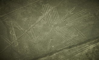 秘鲁纳斯卡线上石轮怪圈图案未解之谜（纳斯卡地画）(秘鲁的纳斯卡线条)