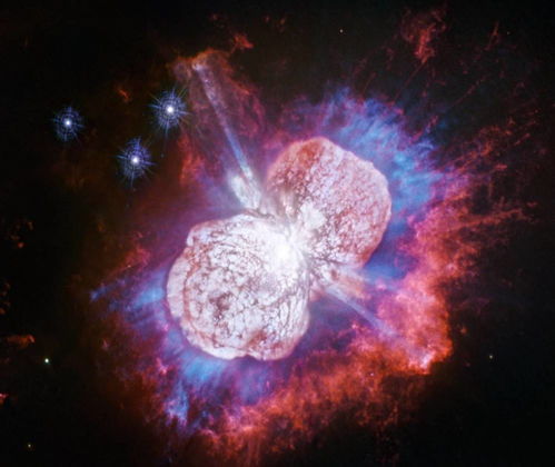 7500光年外的宇宙爆炸图 哈珀望远镜拍摄恒星爆炸照片(7500光年等于多少年)