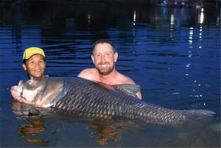 英国人用80分钟终将 世界最大鲤鱼 拖上岸,重达210斤