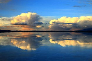 玻利维亚盐湖 宛若同时置身于水山天云间 亦醉亦醒
