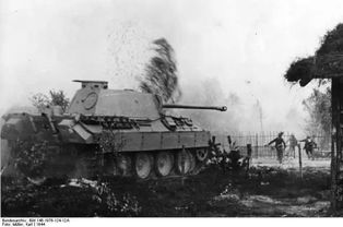不愧是德国,黑豹 山寨 苏联T34技术,战场上立刻力挽狂澜