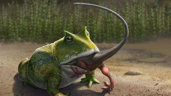 已知最大青蛙,模样怪异身披铠甲,曾以恐龙为食,但也是恐龙食物