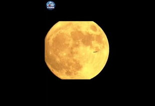 中秋夜飞机从月亮前滑过 拍摄86倍长焦镜头的神奇瞬间(视频)(中秋节的月亮图片)