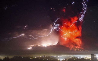 神发怒了 智利火山喷发天空中出现 巨人 