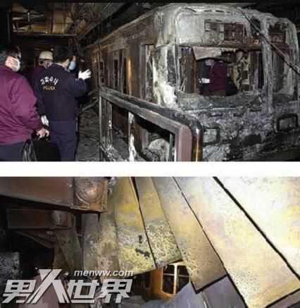 2003年韩国大邱地铁纵火案 火灾造成数百人死亡