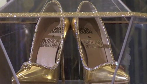 世界上最贵的高跟鞋,钻石镶边黄金为底,价值1.17亿人民币