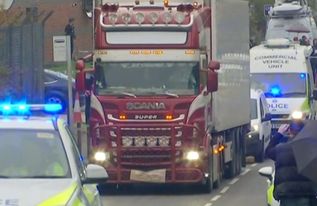 英国警方公布死亡货车39名受害者名单