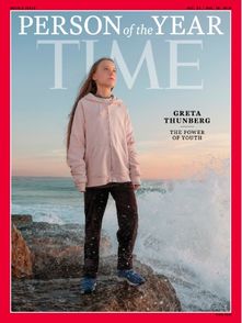 时代 周刊2019年度人物揭晓 16岁瑞典环保少女获选