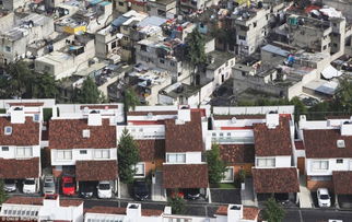 墨西哥贫民窟与富人区仅一墙之隔 