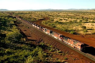 世界最长火车 7公里长一眼望不到头,重10万吨需8个车头前拉后推 