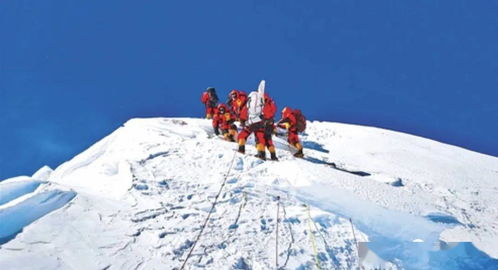 中国2020珠穆朗玛峰高程测量登山队成功登顶 丈量珠峰新高度