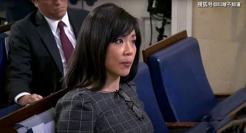 气 走特朗普的女记者是谁 她名字叫蒋维佳,37岁华裔本科学士
