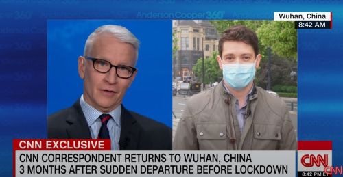 CNN记者暗访武汉一幕:美国网友炸锅