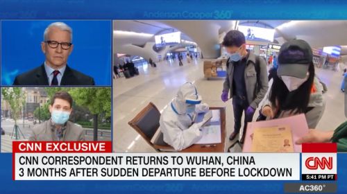CNN记者时隔三月重返武汉 这真有点超现实