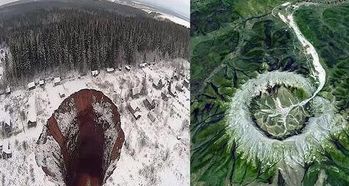 科学家发现西伯利亚怪异的天坑,这只是个开始