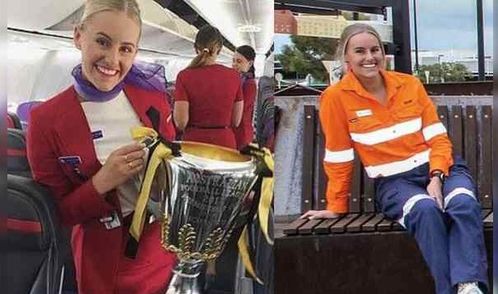 澳洲航空公司破产空姐转行当矿工 矿业公司还聘了45名空姐负责检测员工健康状况