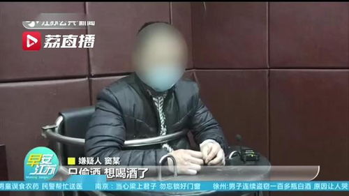 男子盗窃只偷酒,到手后也不变卖 我就是想喝酒了